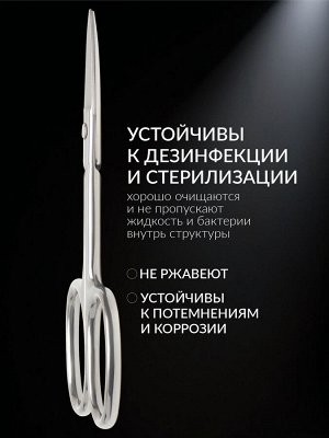 Ножницы маникюрные «Premium», прямые, широкие, 9.5 см, на блистере