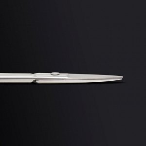 Ножницы маникюрные «Premium», прямые, широкие, 9.5 см, на блистере