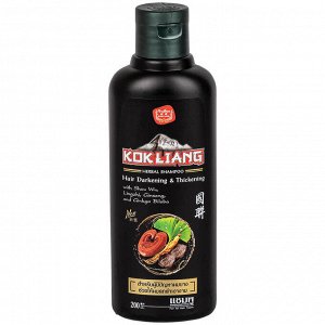 Безсульфатный шампунь для темных волос Kokliang 200мл.