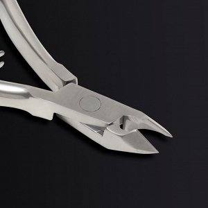 Кусачки маникюрные для кутикулы «Premium», двойная пружина, 10.6 см, длина лезвия - 6 мм, на блистере
