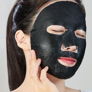 Трёхшаговый набор для сияния кожи с черным жемчугом JMsolution Marine Luminous Black Pearl Balancing Mask Plus, 30мл
