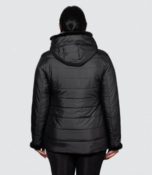 Куртка женская осень-зима, цвет черный