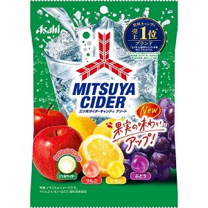 ASAHI Mitsuya Cider - фруктовая карамель со вкусом напитка сидр