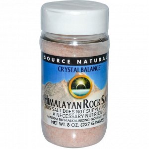 Source Naturals, Гималайская каменная соль, 8 унций (227 г)