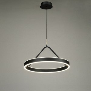 Светильник "Салерно" LED 60Вт 3000-6000К черно-золотой 50х50х100 см
