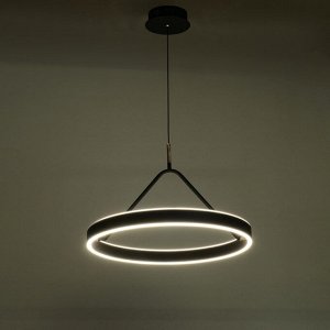 Светильник "Салерно" LED 60Вт 3000-6000К черно-золотой 50х50х100 см