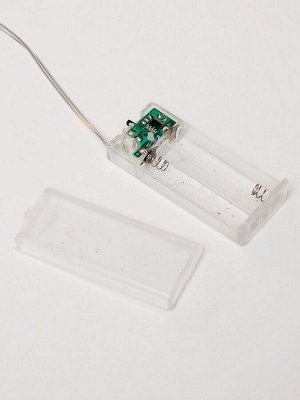 Светодиодная фигура «Медвежонок» 13x10 см, акрил, 20 LED, батарейки ААх2 (не в комплекте), свечение белое