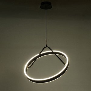 Светильник "Салерно" LED 60Вт 3000-6000К черно-золотой 50х50х100 см