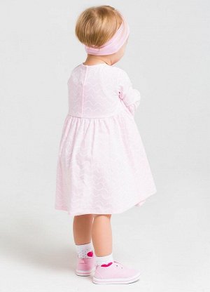 Платье для девочки Crockid КР 5508 волна на розовом облаке к209