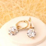 Серьги позолота  H01-4404