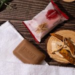 Jigott Мыло-скраб для лица и тела с экстрактом красного женьшеня / Red Ginseng Scrub Soap, 150 г