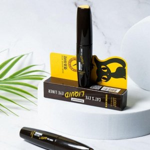 Jigott Водостойкая жидкая подводка для глаз / Cat's Eye Waterproof Liquid Eyeliner Black Brown, черно-коричневый