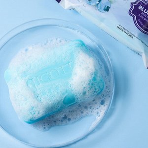 Jigott Мыло-скраб для лица и тела с экстрактом черники / Blueberry Scrub Soap, 150 г