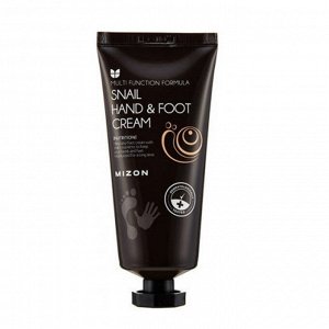 Крем для рук и ног с муцином улитки Mizon Snail Hand And Foot Cream 100 мл