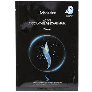 Антиоксидантная тканевая маска с астаксантином JMsolution Active Astaxanthin Agecare Mask Prime, 30мл