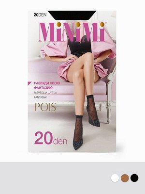 Носки (MINIMI) POIS 20  фантазийные, в горошек