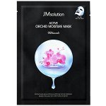 Антиоксидантная тканевая маска для восстановления кожи JMsolution Active Orchid Moisture Mask Ultimate, 30мл