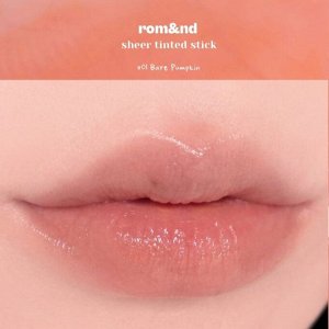 Rom&nd Sheer Tinted Stick Стойкий тинт-желе в стике 01