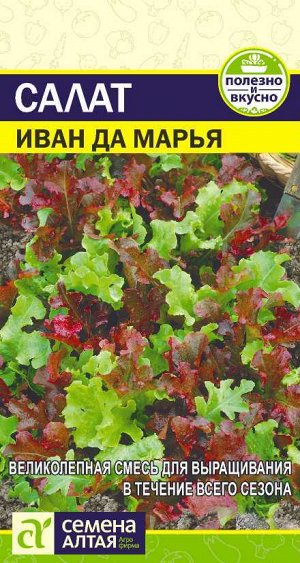 Зелень Салат Иван да Марья смесь/Сем Алт/цп 0,5 гр.