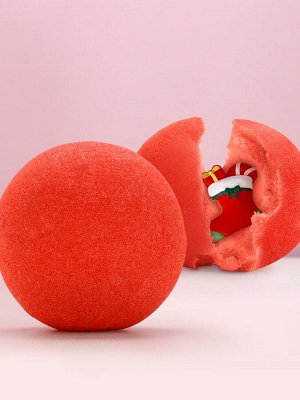 Бомбочка для ванны с игрушкой внутри «Рождественский Носок», 110 г, Чистое счастье