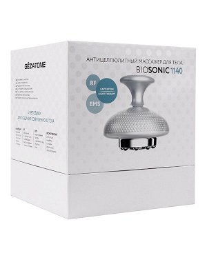 Bio Sonic 1140 Прибор для ухода за кожей и массажа RF+Cavitation+EMS Gezatone
