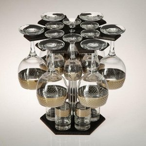 Мини-бар 18 предметов вино Карусель Скандинавия, темный 240/55/50 мл