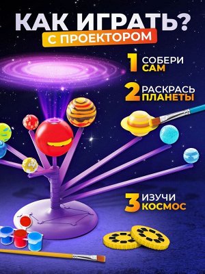 Набор для опытов «Планетарий с проектором»