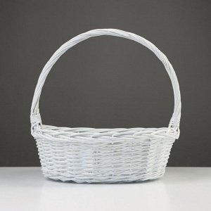 Набор корзин, 45х36х14/41 см, 39х31х13/36 см, 33х25х11/31 см, 28х19х9/26 см, беый, ива