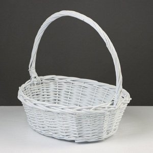 Набор корзин, 45х36х14/41 см, 39х31х13/36 см, 33х25х11/31 см, 28х19х9/26 см, беый, ива
