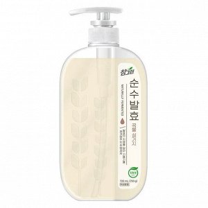 Средство для мытья посуды, овощей и фруктов "CHAMGREEN Pure Fermentation" 5 злаков, флакон-дозатор, 720мл