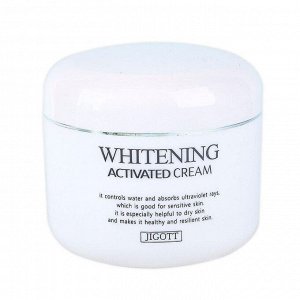 Jigott Антивозрастной крем для лица осветляющий / Whitening Activated Cream, 100 мл