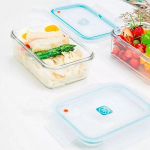 Пищевой контейнер Xiaomi Tempermax Glasslock Aircap 750 мл