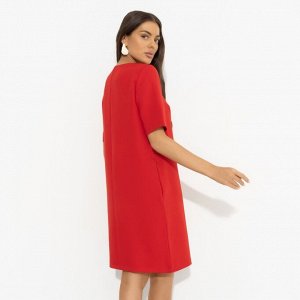 Платье с карманами, Виртуальные будни (red)