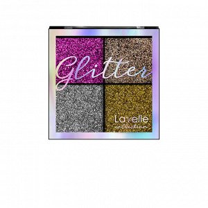Лавель тени GLITTER набор тон 02 северное сияние