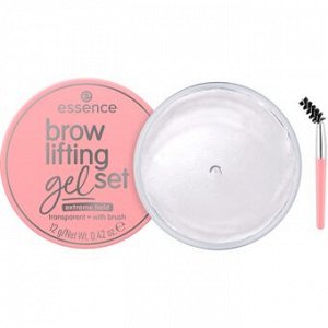 Набор для бровей essence brow lifting gel set