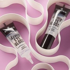 Тени для век essence Жидкие с мерцанием dewy Eye Gloss liquid shadow 01