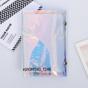 Визитница "Shopping Time", , 20 холдеров, голография