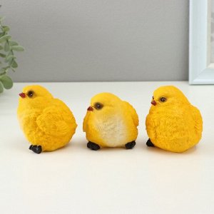 Набор фигурок TAKE IT EASY «Цыпленок», 3 шт., 6x6x6 см