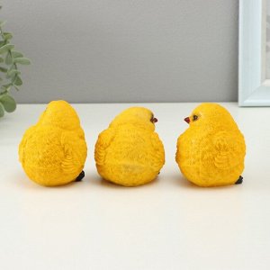Набор фигурок TAKE IT EASY «Цыпленок», 3 шт., 6x6x6 см