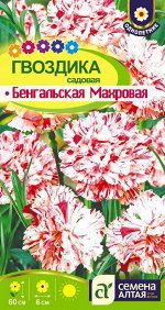 Цветы Гвоздика Садовая Бенгальская/Сем Алт/цп 0,1 гр. НОВИНКА