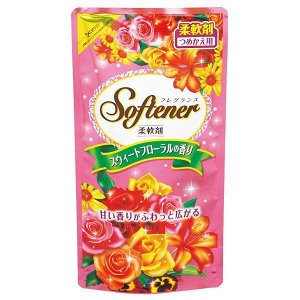 Антибактериальный кондиционер-ополаскиватель "Softener floral"с нежным цветочным ароматом 500 мл
