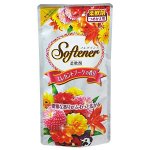 Nihon Кондиционер для белья (с антибактериальным эффектом и элегантным богатым ароматом роз) &quot;Softener Fragrance elegant bouquet&quot; 500 мл (мягкая упаковка) / 20