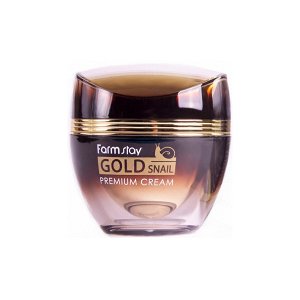 FARMSTAY Крем с золотом и муцином улитки Gold Snail Premium Cream