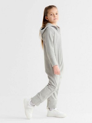 Комбинезон флисовый детский MINAKU: Fleece Soft, серый.