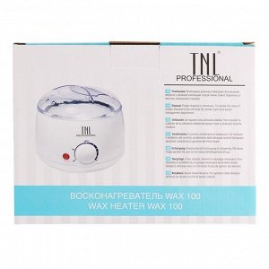 Воскоплав TNL wax 100, баночный 100 Вт, 400 мл, 35-100 ?С, белый