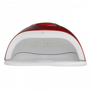 Лампа для гель-лака TNL SUN, UV/LED, 72 Вт, таймер 10/30/60/99 с, красная