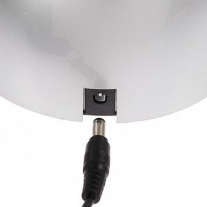 Лампа для гель-лака LuazON LUF-23, CCFL-LED, 12 диодов, 48 Вт, таймер 3 режима, 220 В, серая