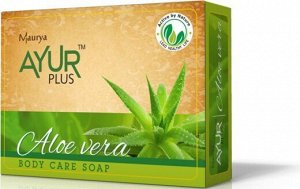 AYUR PLUS Aloe vera soap Мыло алоэ вера 100г