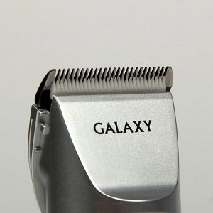Машинка для стрижки Galaxy GL 4158, 12 Вт, АКБ, 4 насадки, керамические лезвия