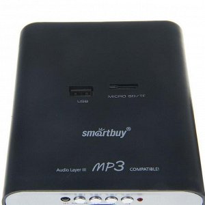 Компьютерные колонки 2.1 SmartBuy BUZZ SBA-2600, 2х1 Вт+3 Вт, MP3, FM, ПДУ, USB, черно-серые